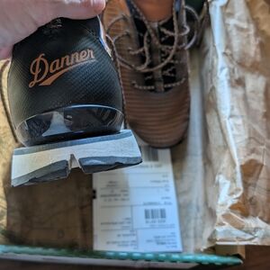 Danner Black and Brown Hiking Shoes